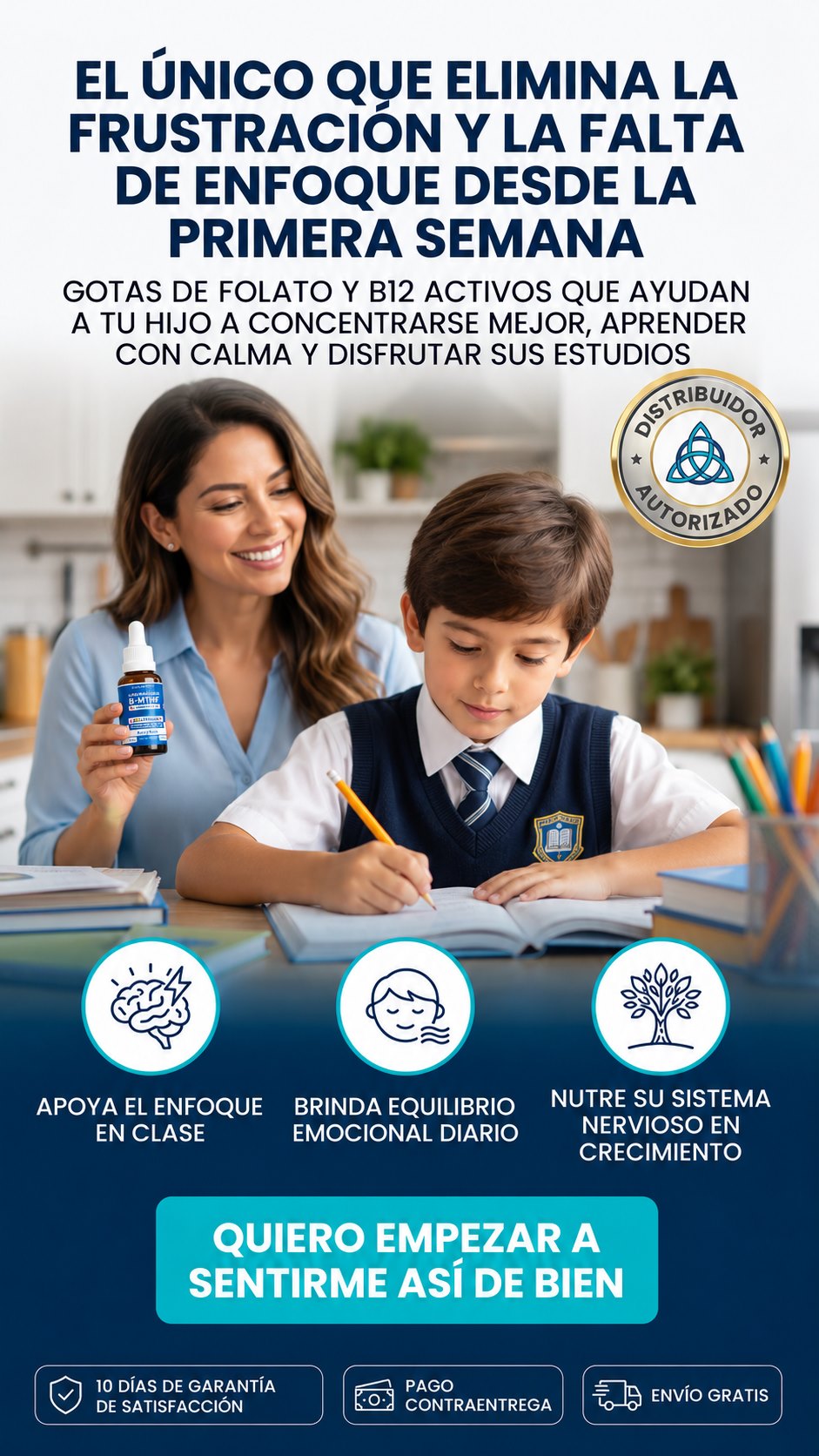 Gotas 5-MTHF para niños