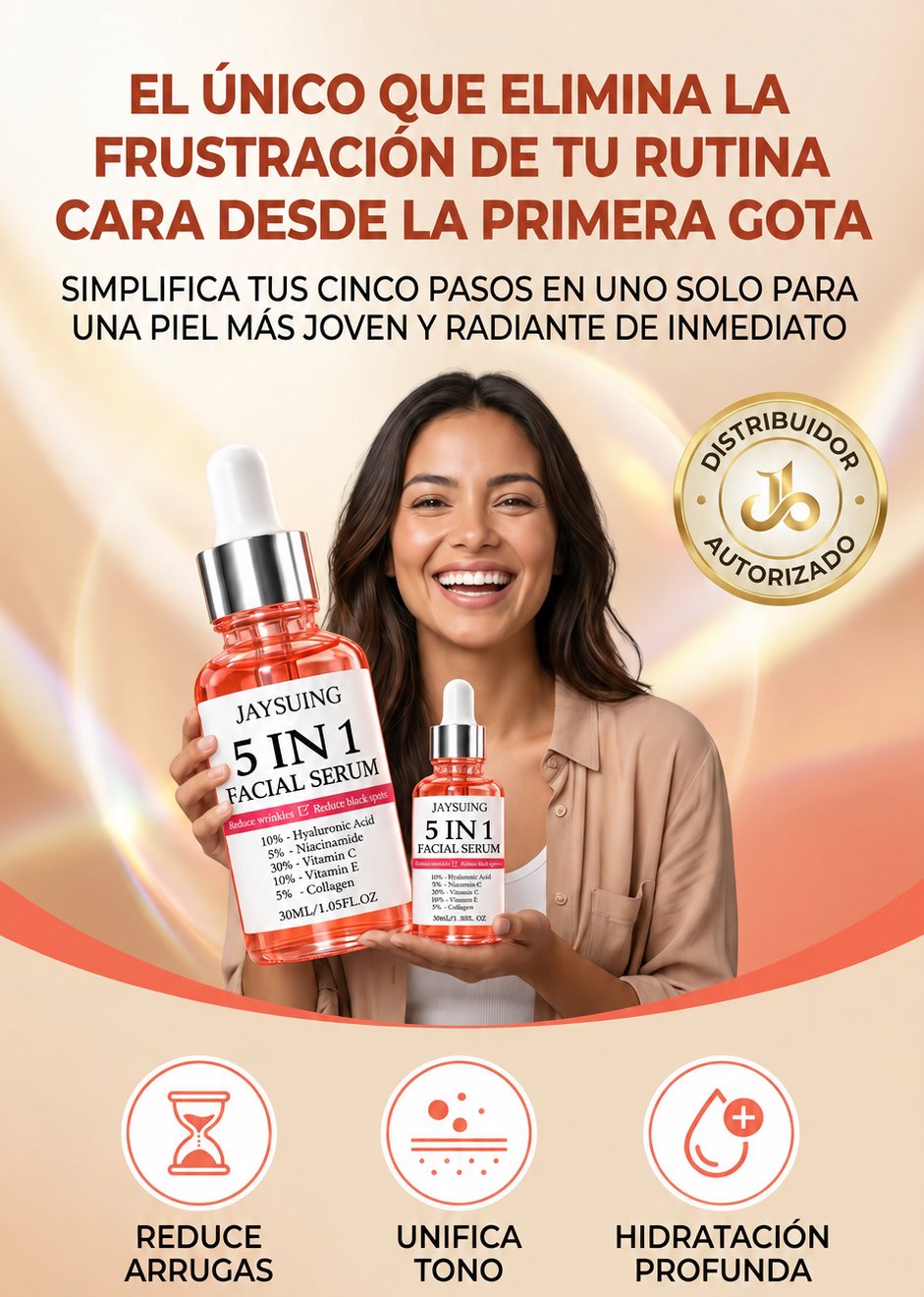Jaysuing 5 en 1: simplifica tus cinco pasos en uno solo
