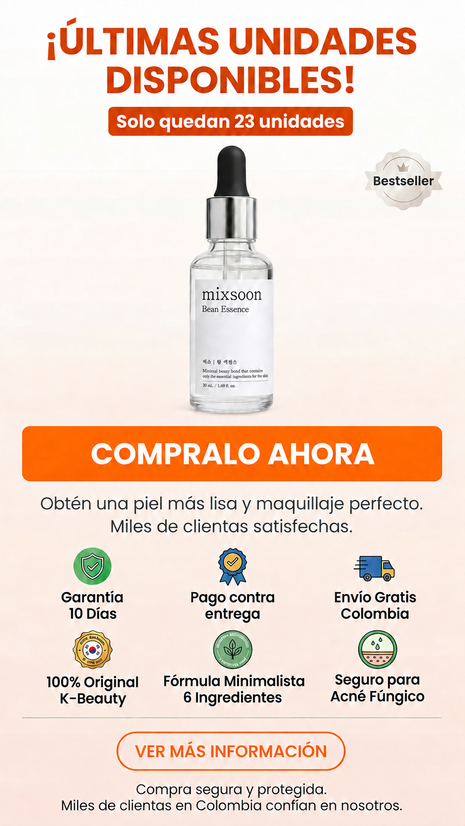 Últimas unidades disponibles