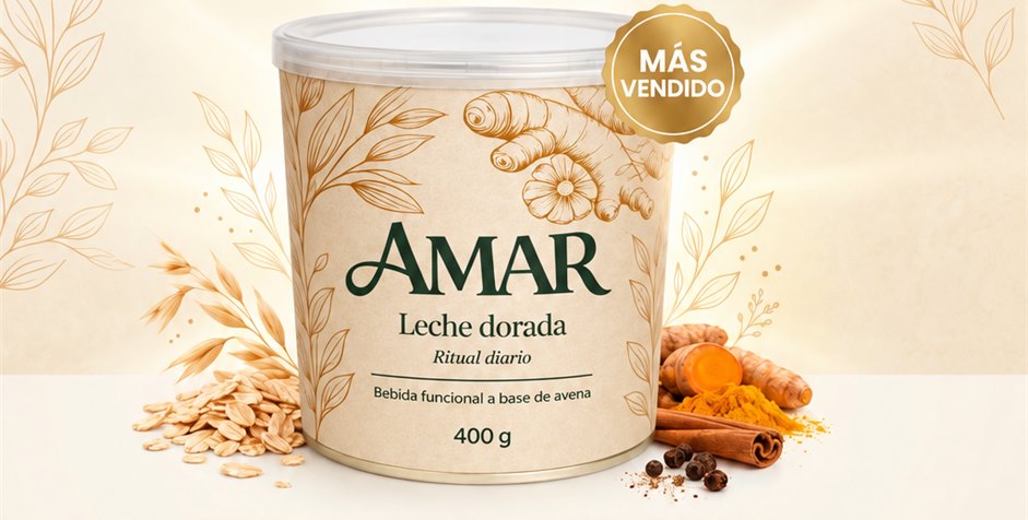 Tarro de Leche Dorada AMAR de 400 g