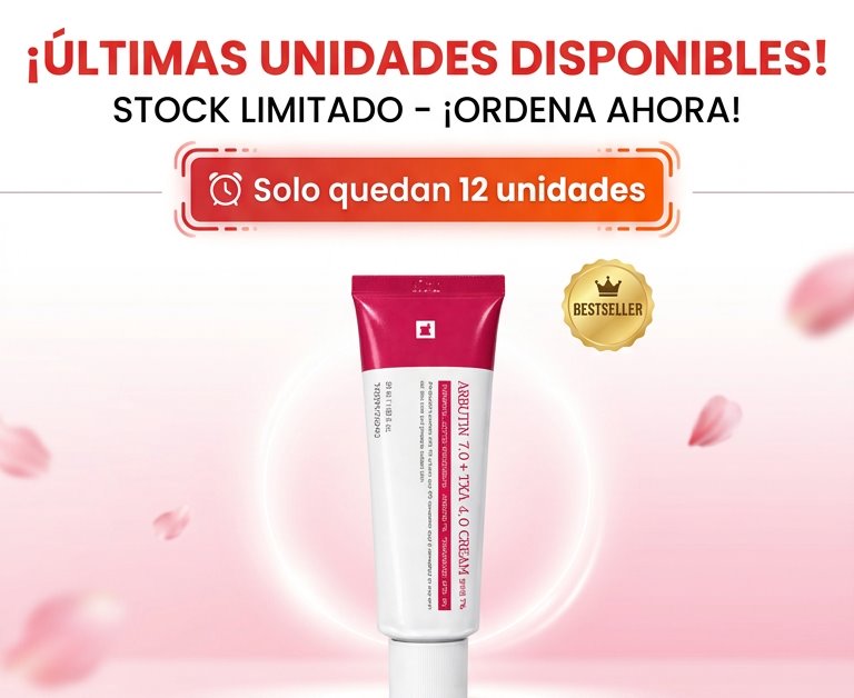 Últimas unidades disponibles de Tosowoong Arbutin 7.0 + TXA 4.0